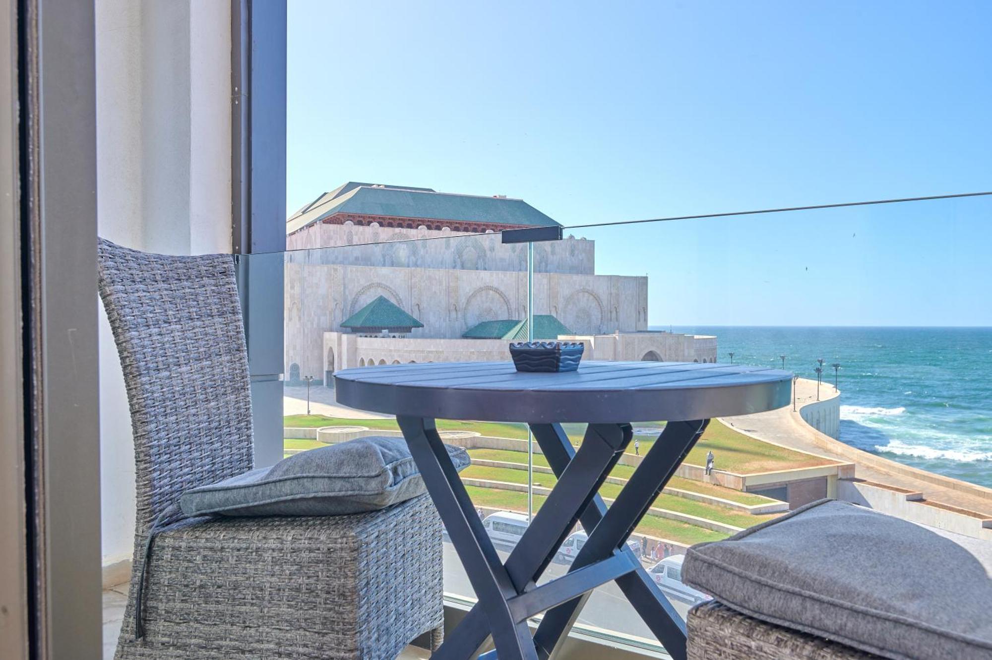 Apartment Sea View B23 - Mosquee Hassan II - By Thecasaedition Casablanca Exteriér fotografie